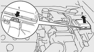 Caja de fusibles del compartimiento del motor A