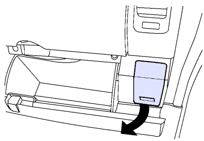 Alquiler de caja de fusibles del panel de instrumentos