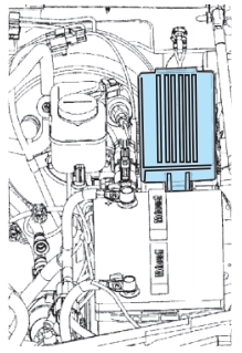 Ubicación de la caja de fusibles del habitáculo